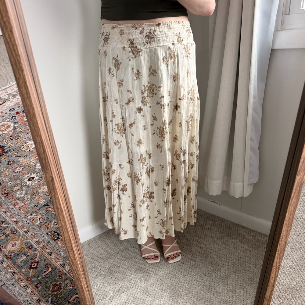 Crème Altar’d State Maxi Dress